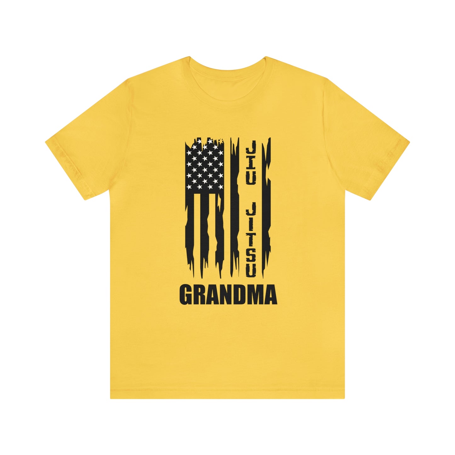 "JJ Grandma Flag" Unisex Jersey Short Sleeve Tee