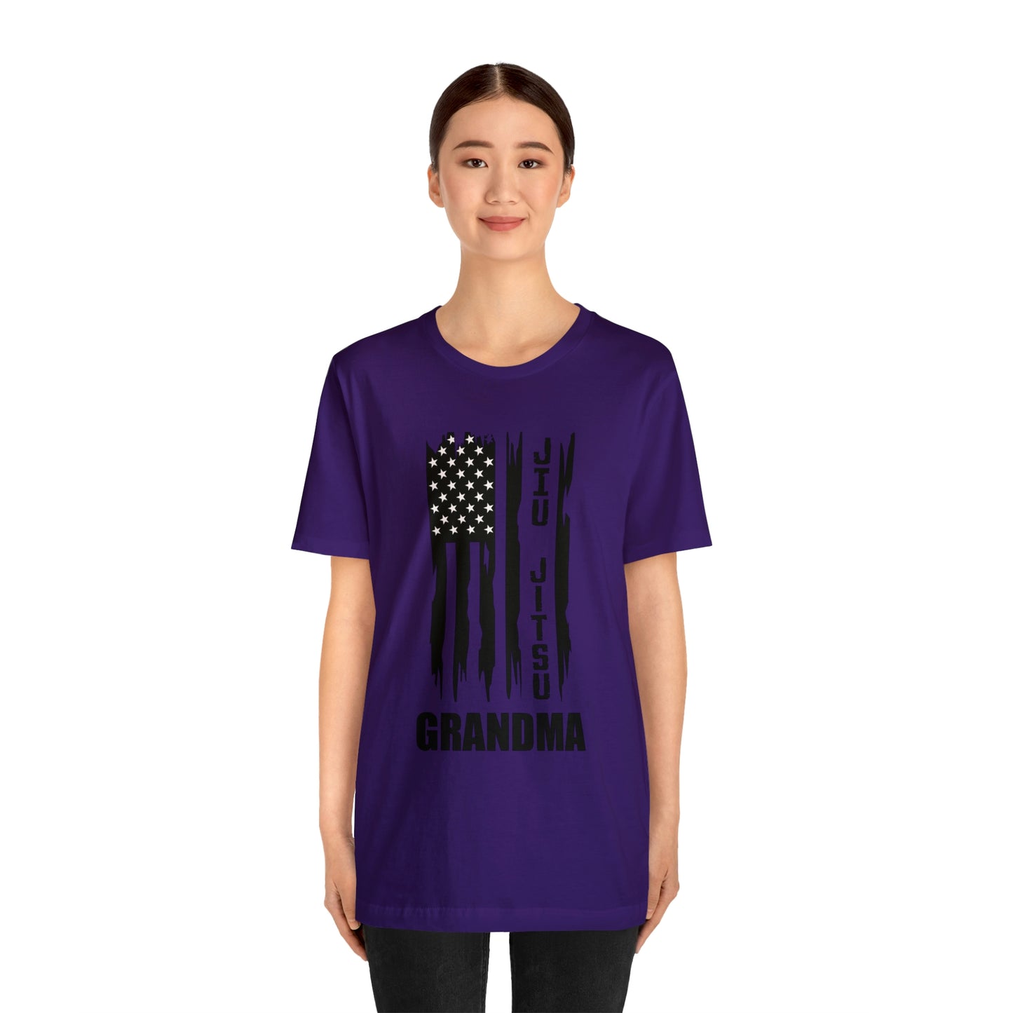 "JJ Grandma Flag" Unisex Jersey Short Sleeve Tee