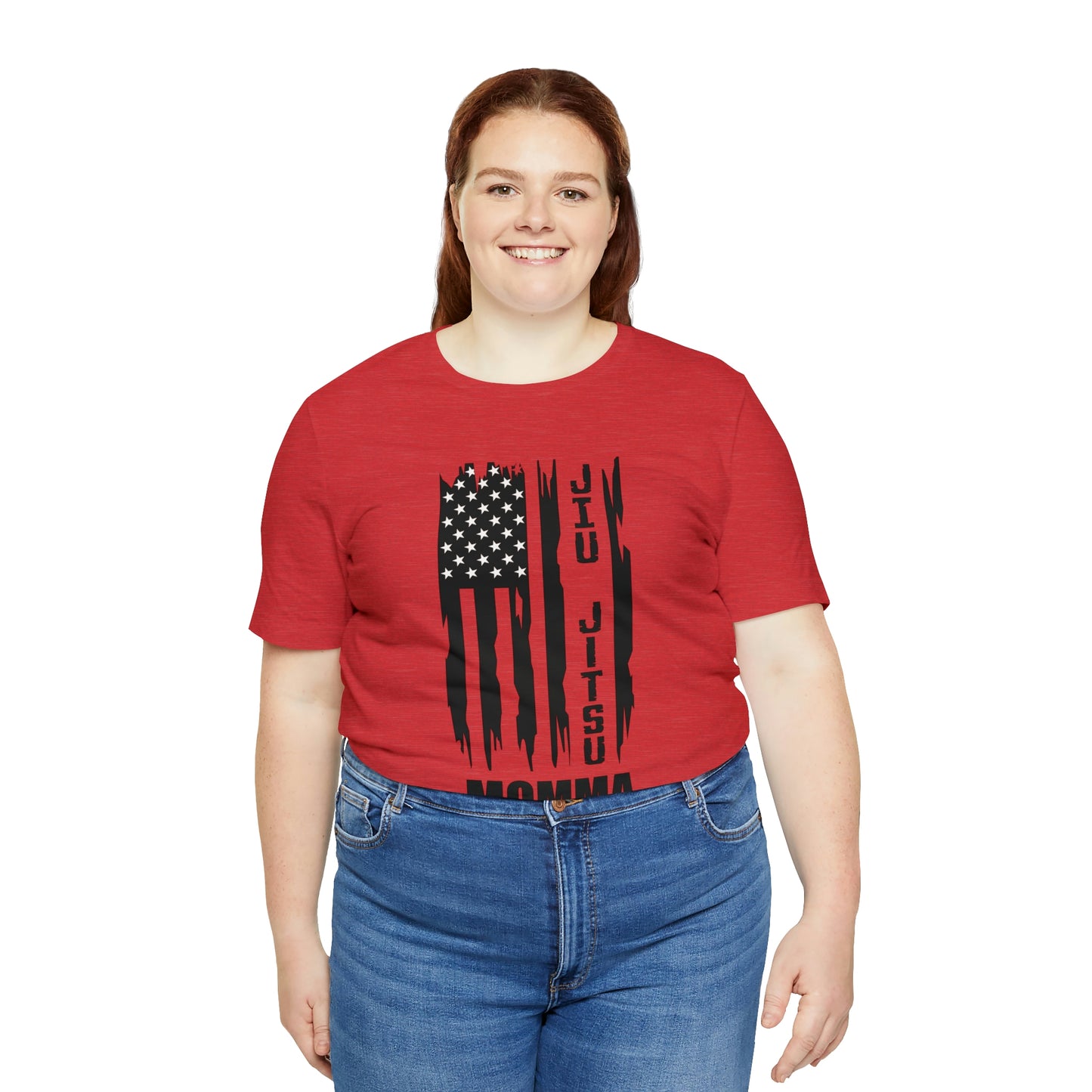 "JJ Momma Flag" Unisex Jersey Short Sleeve Tee