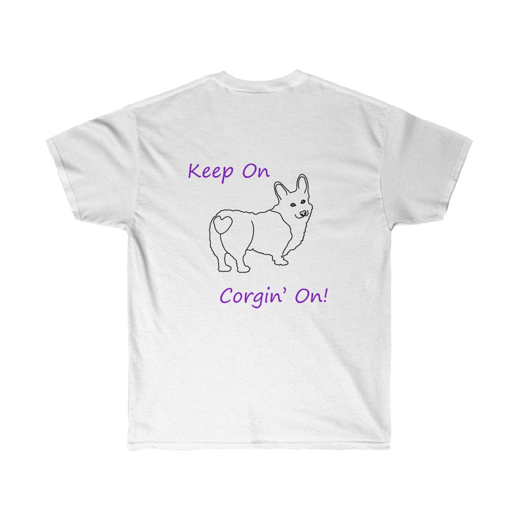 " Keep On, Corgin' On" Unisex Ultra Cotton Tee