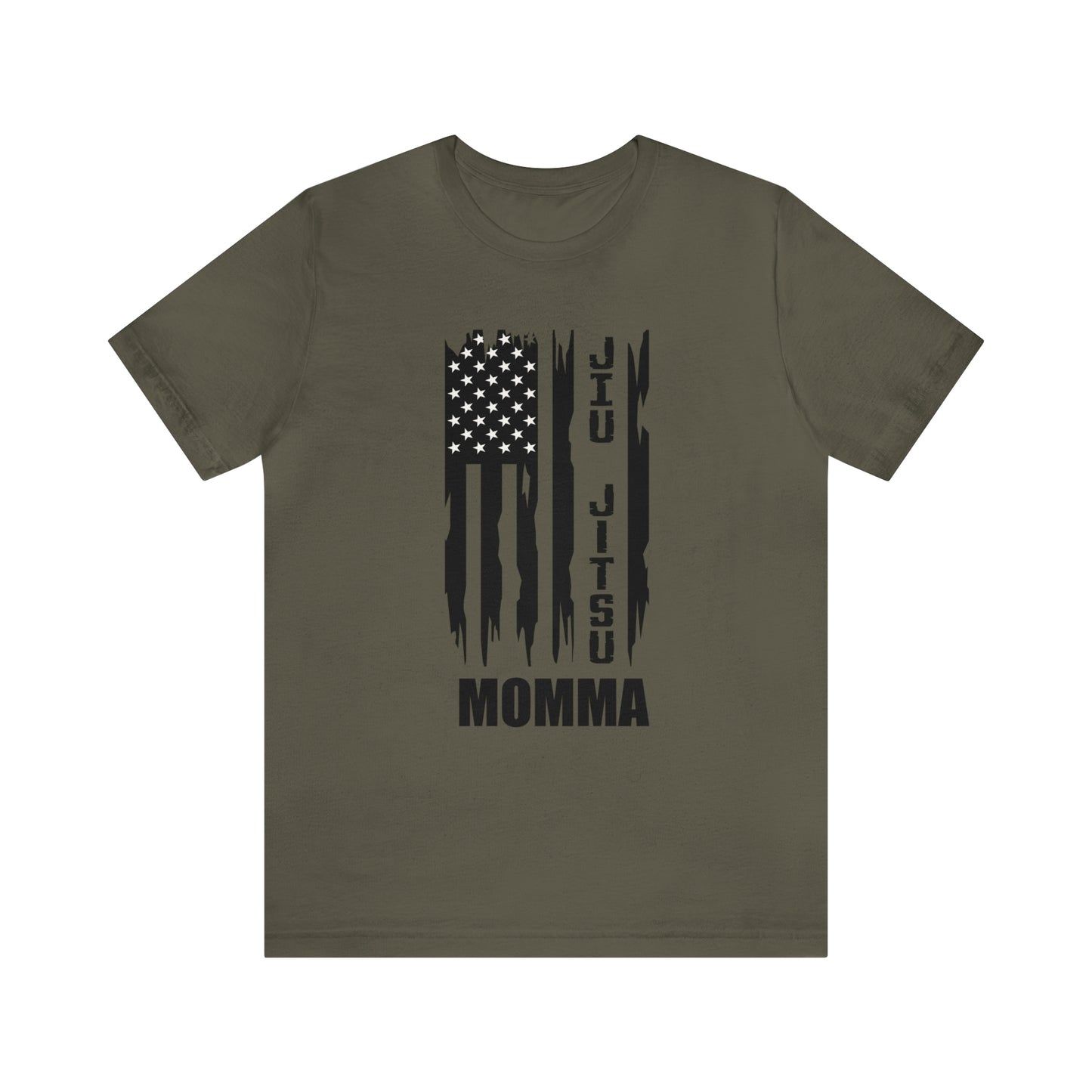 "JJ Momma Flag" Unisex Jersey Short Sleeve Tee