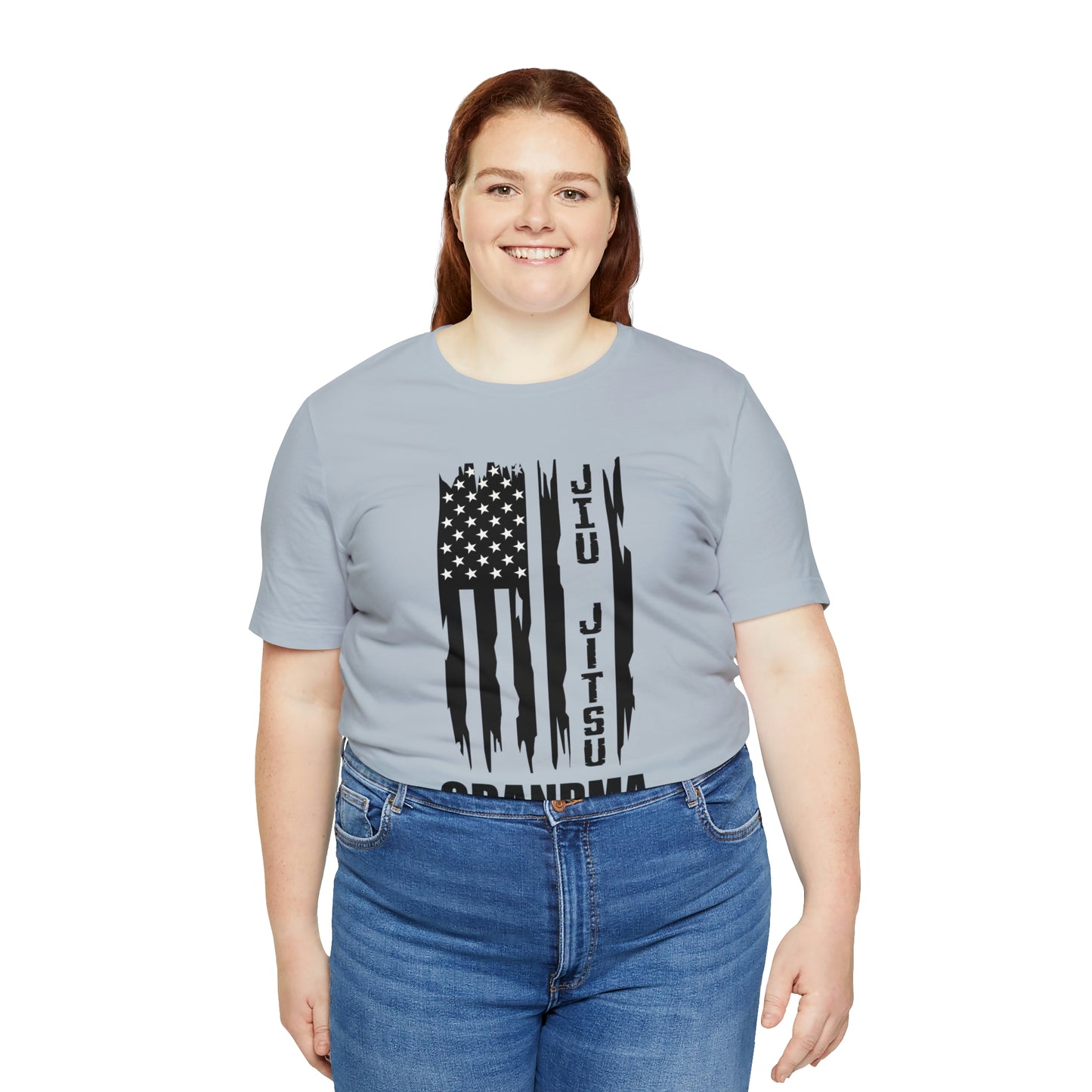 "JJ Grandma Flag" Unisex Jersey Short Sleeve Tee