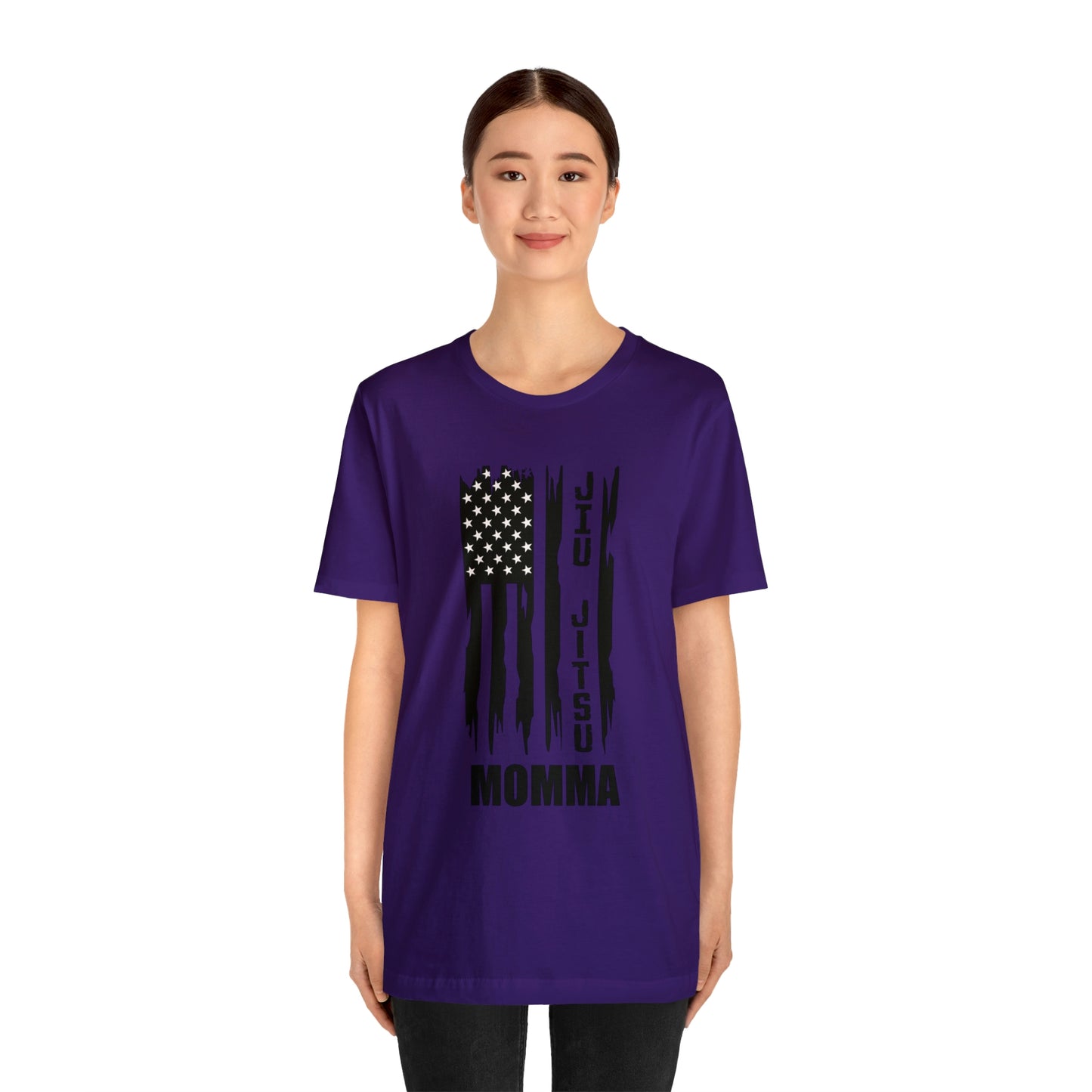 "JJ Momma Flag" Unisex Jersey Short Sleeve Tee