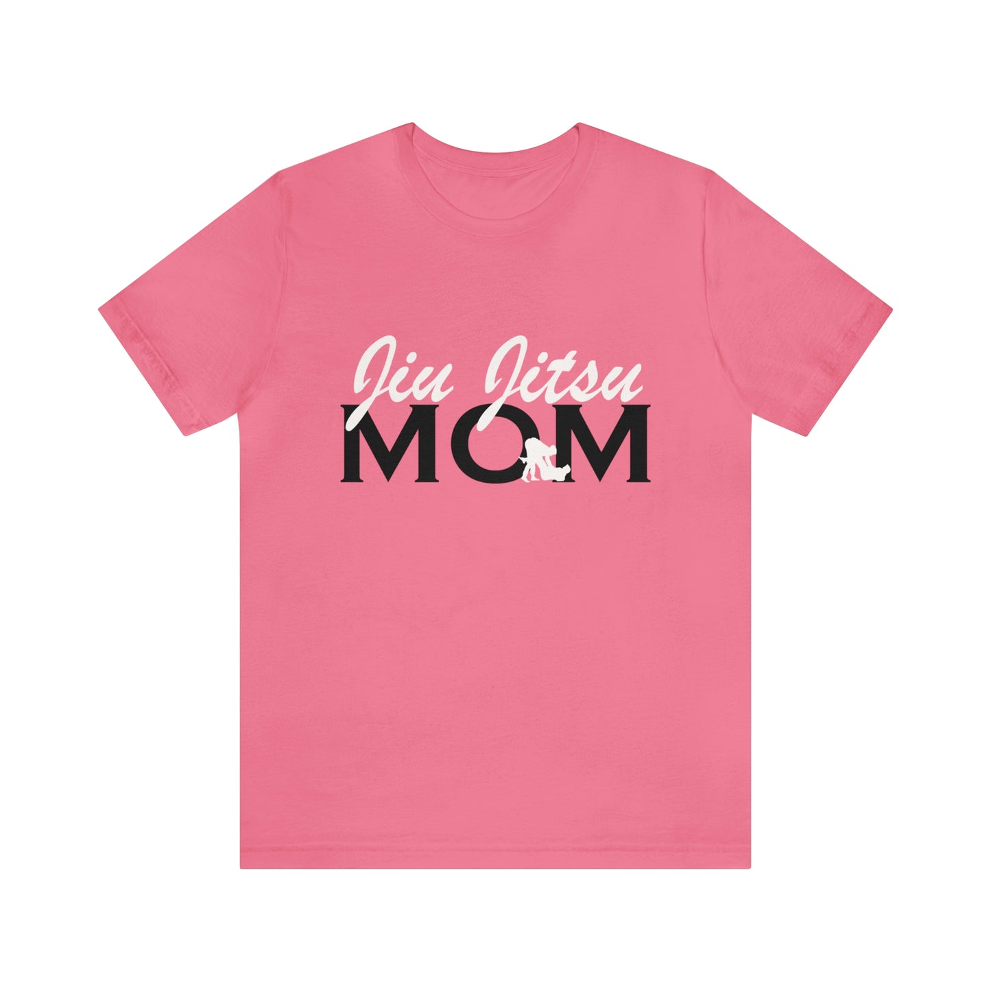 "JJ Mom Mixed Font" Unisex Jersey Short Sleeve Tee