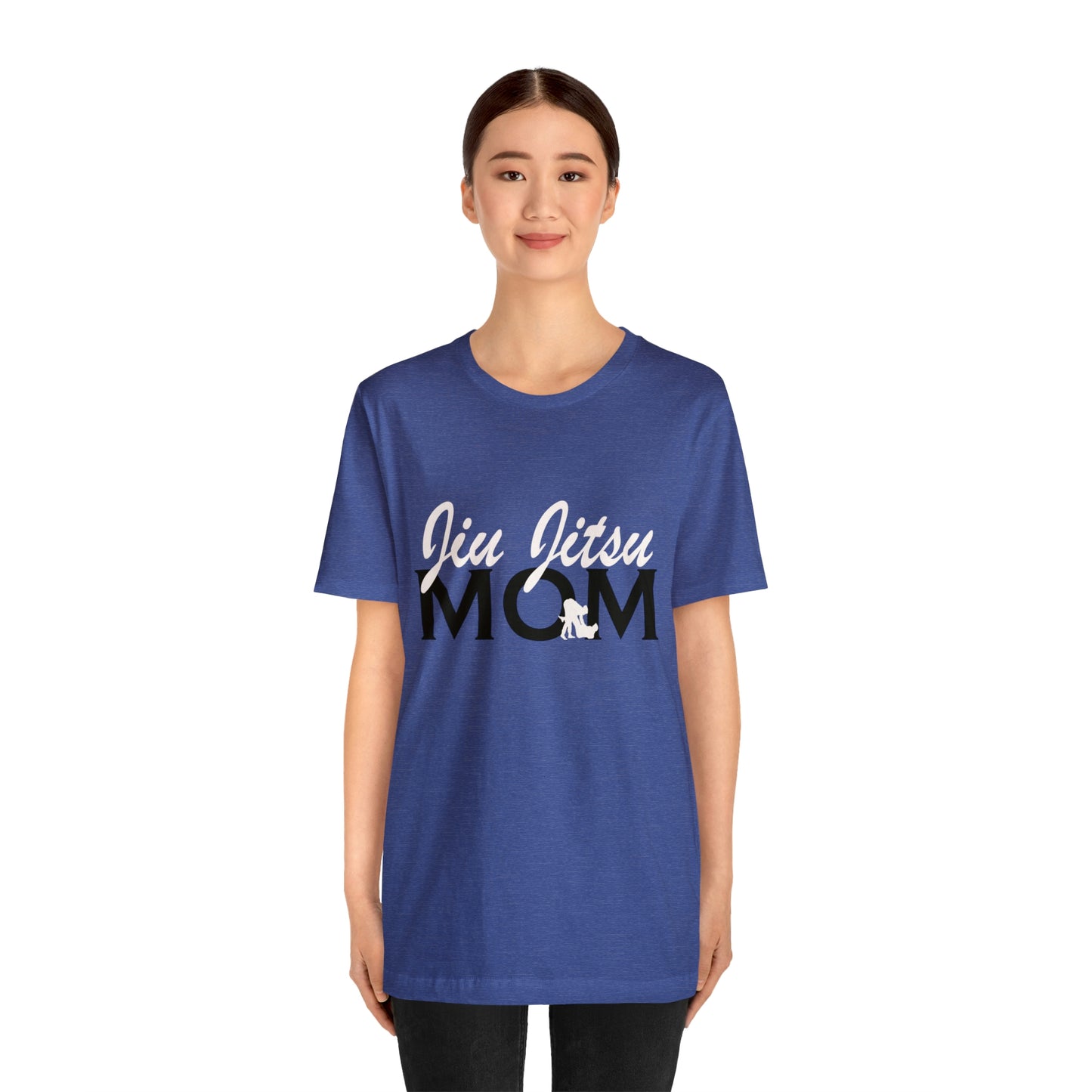 "JJ Mom Mixed Font" Unisex Jersey Short Sleeve Tee