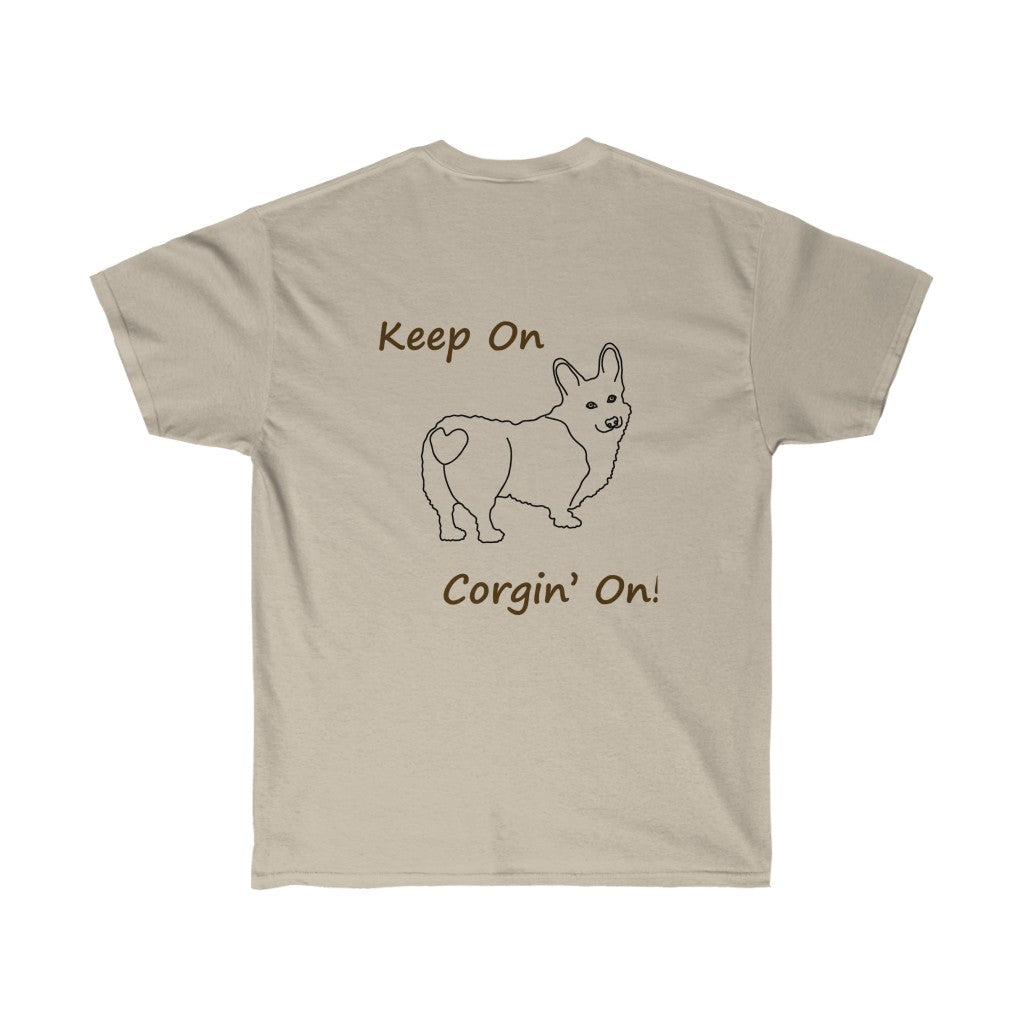 " Keep On, Corgin' On" Unisex Ultra Cotton Tee