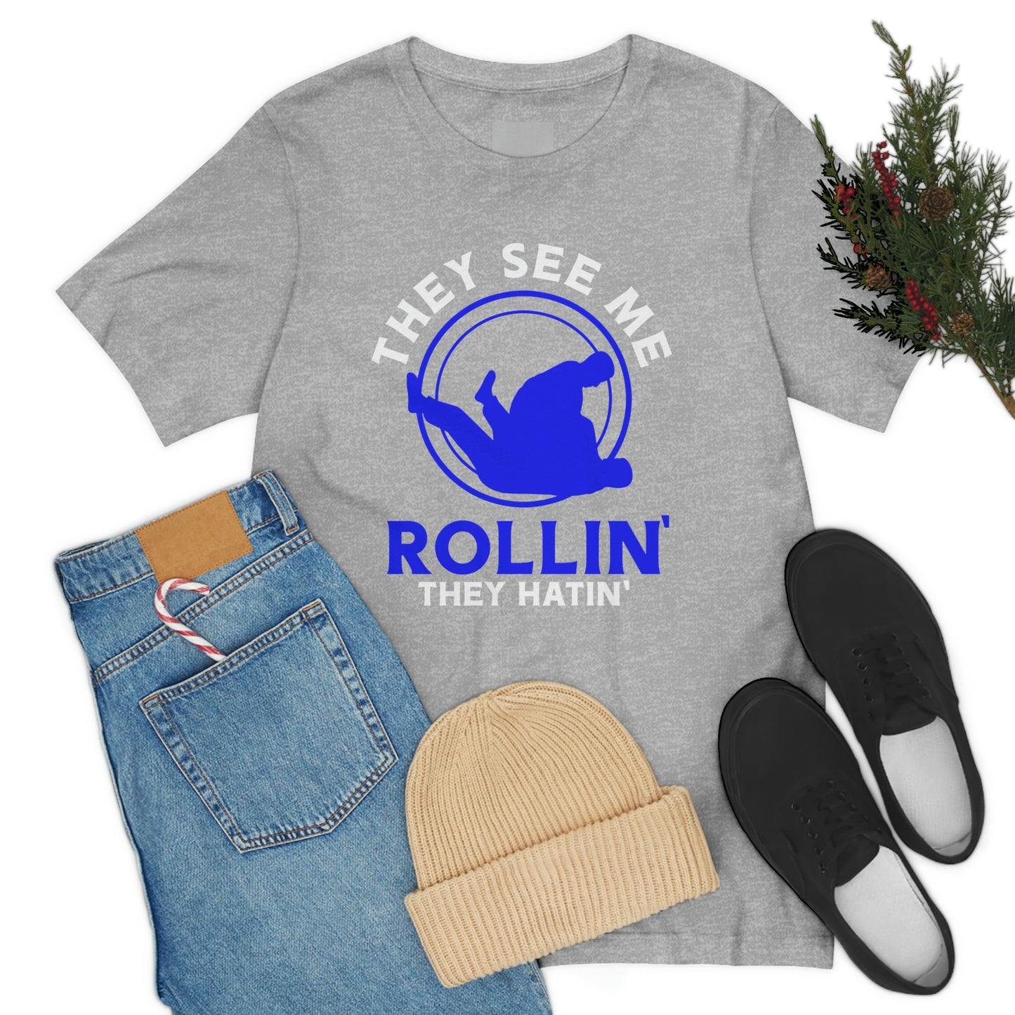 "Rollin'" Unisex Jersey Short Sleeve Tee