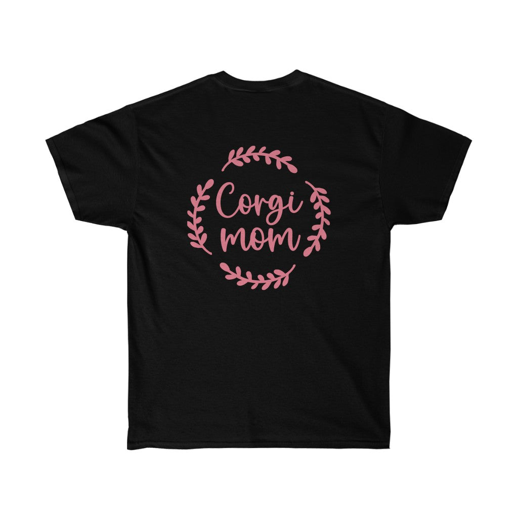 "FLF Corgi Mom" Unisex Ultra Cotton Tee