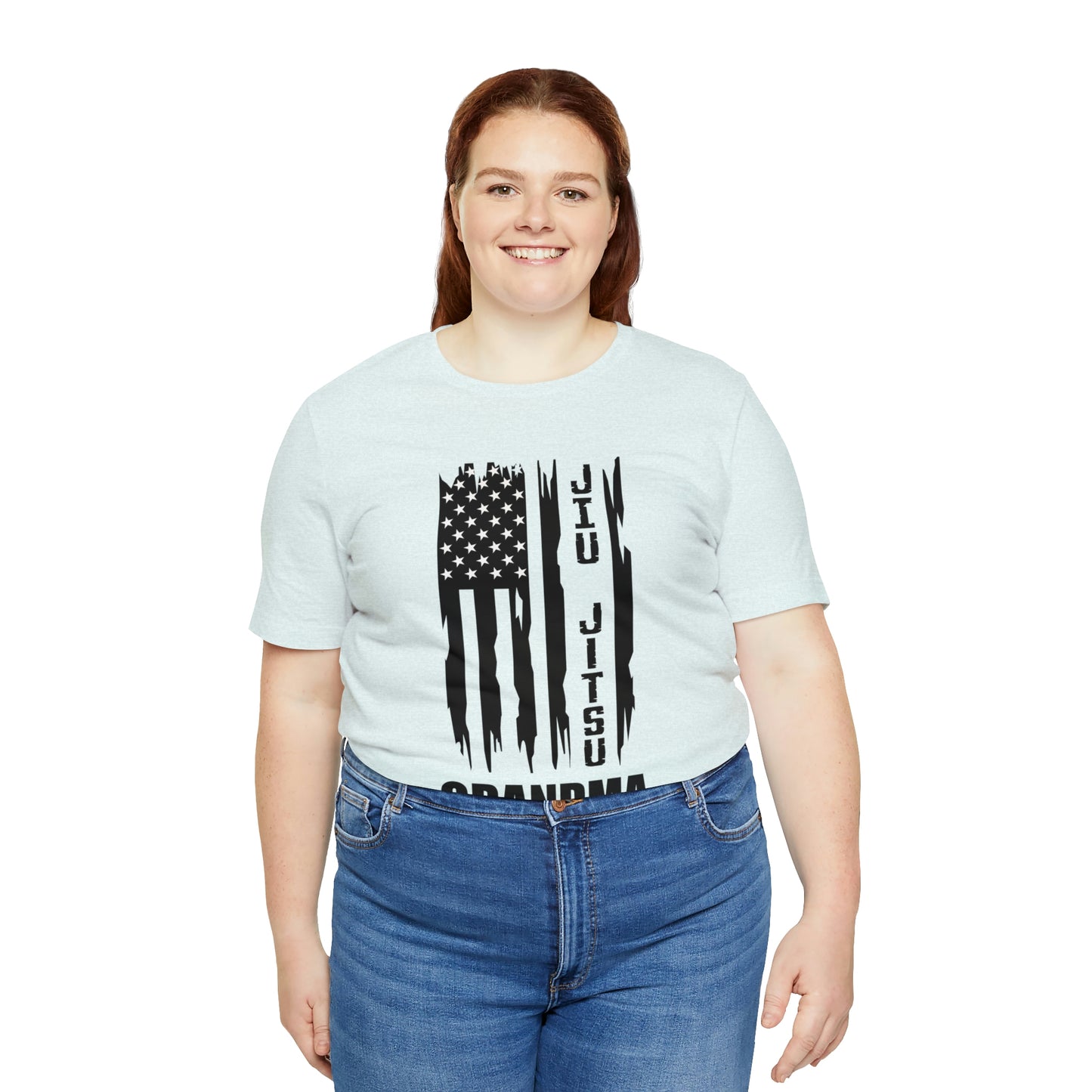 "JJ Grandma Flag" Unisex Jersey Short Sleeve Tee