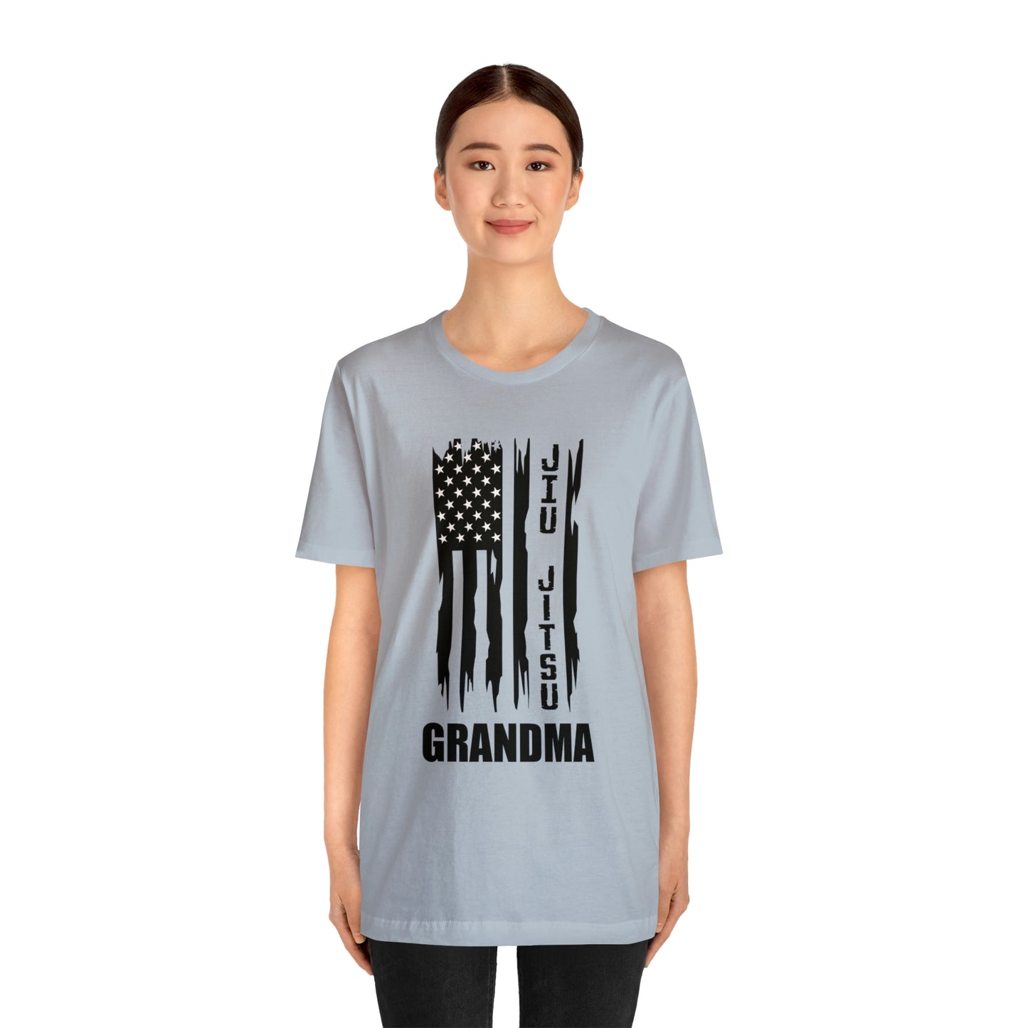 "JJ Grandma Flag" Unisex Jersey Short Sleeve Tee