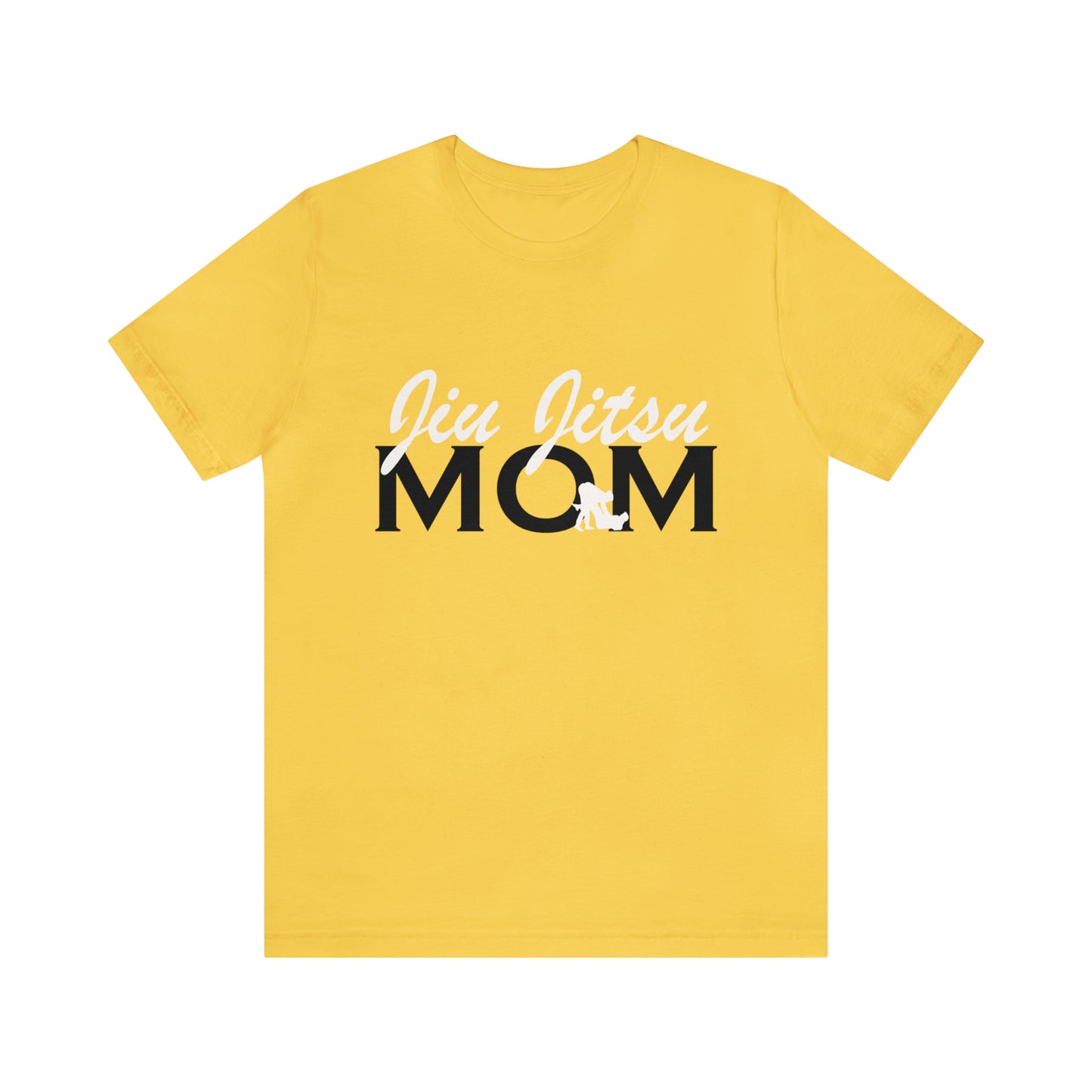 "JJ Mom Mixed Font" Unisex Jersey Short Sleeve Tee