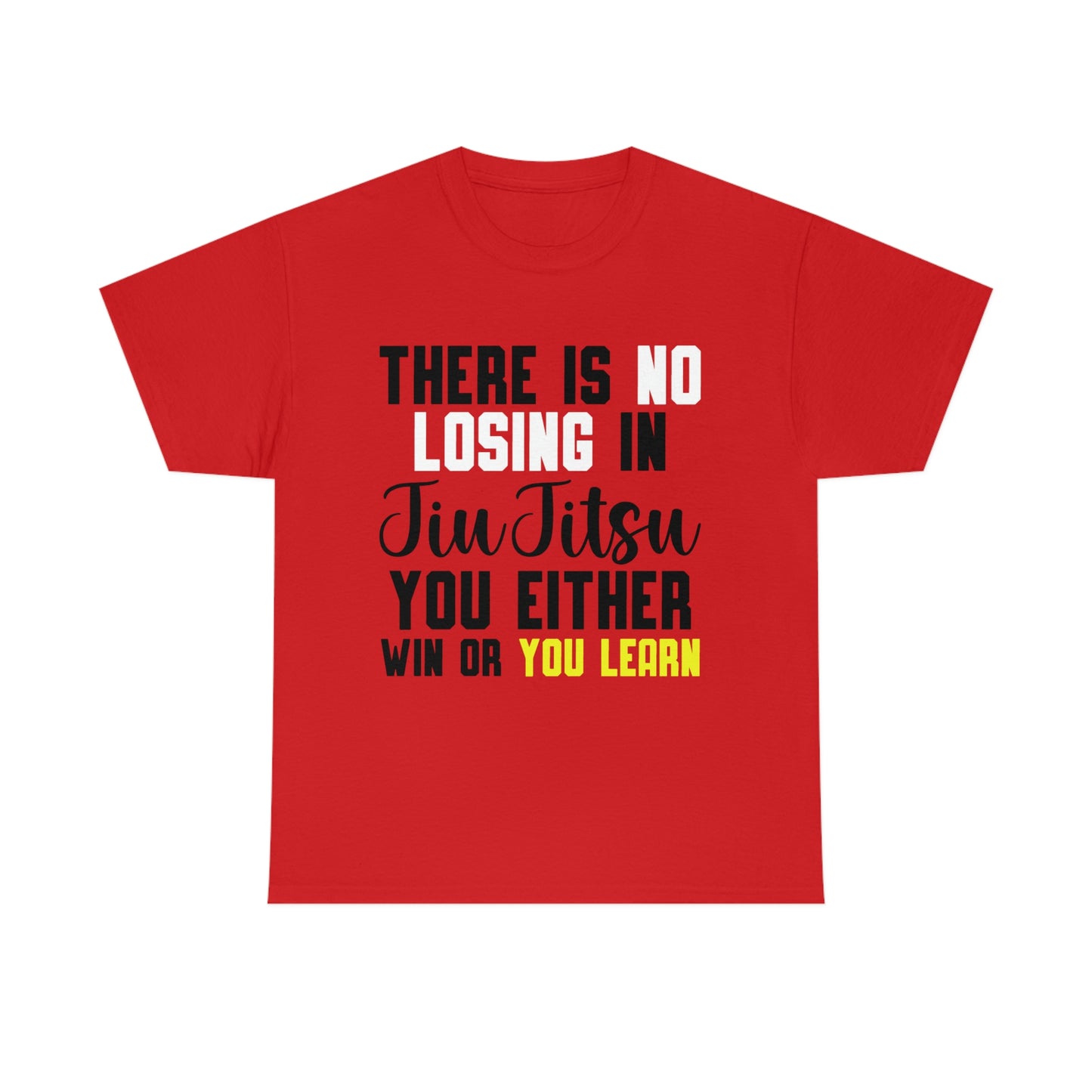 "No Losing" Unisex Heavy Cotton Tee