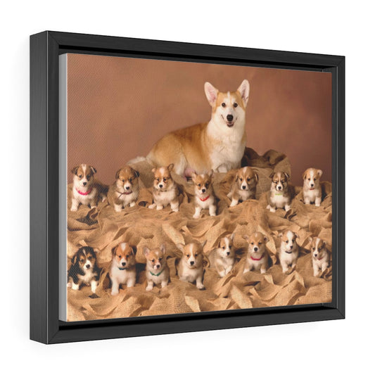 "Elsa & Her Fab 15 Litter" Gallery Canvas Wraps, Horizontal Frame