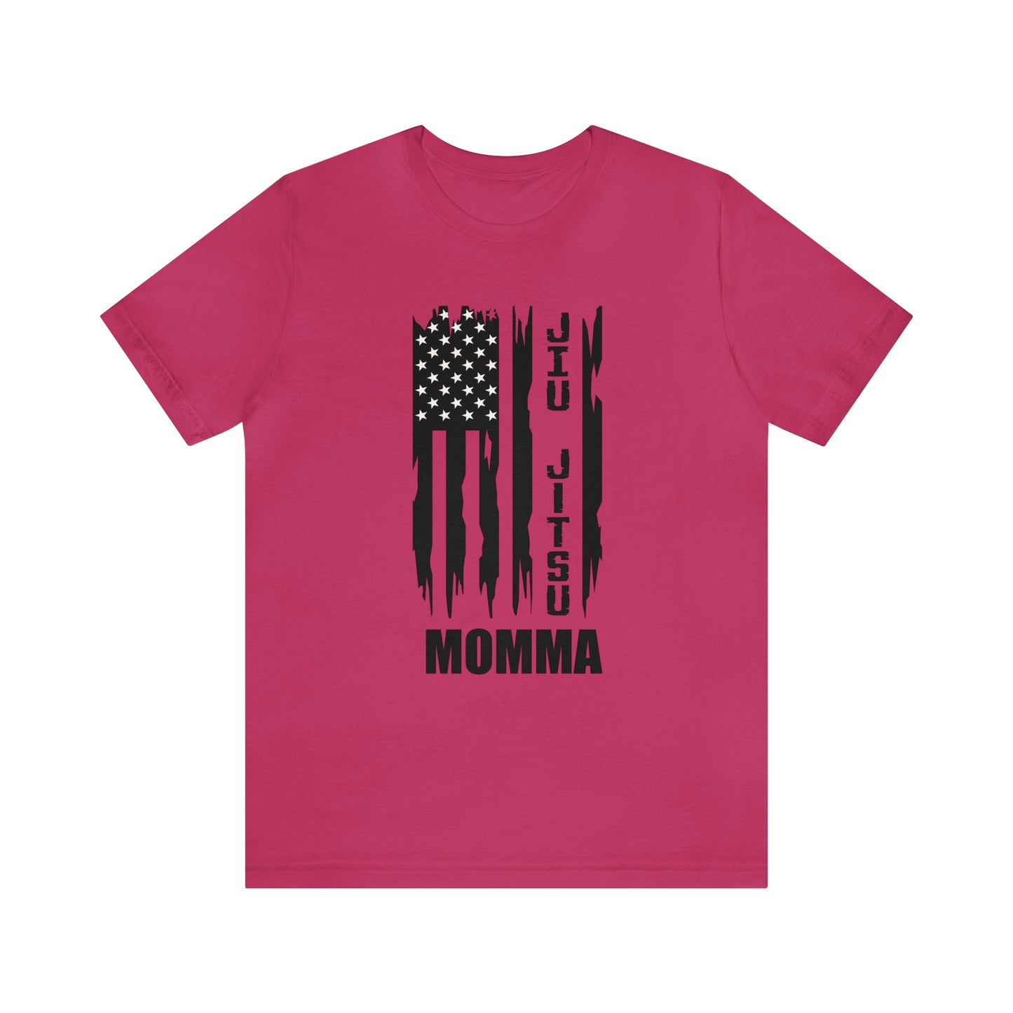 "JJ Momma Flag" Unisex Jersey Short Sleeve Tee