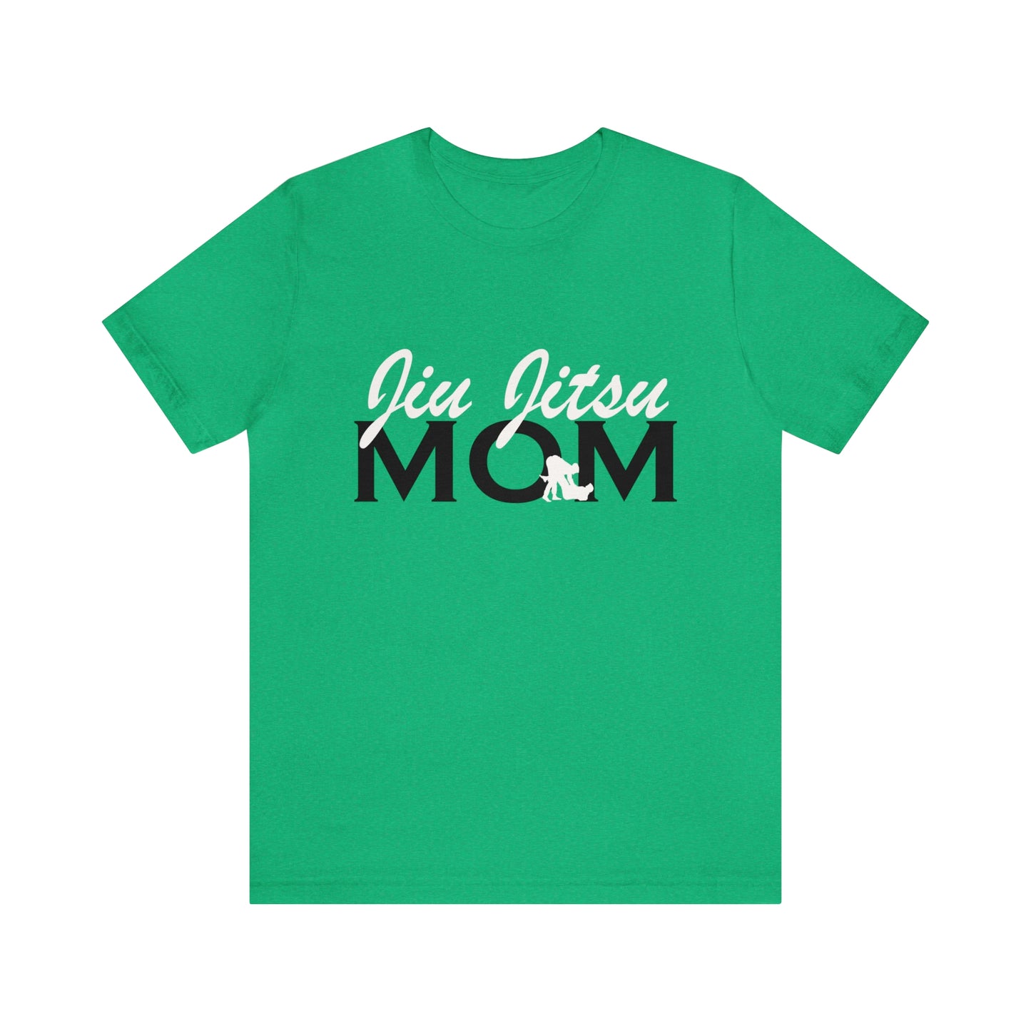 "JJ Mom Mixed Font" Unisex Jersey Short Sleeve Tee