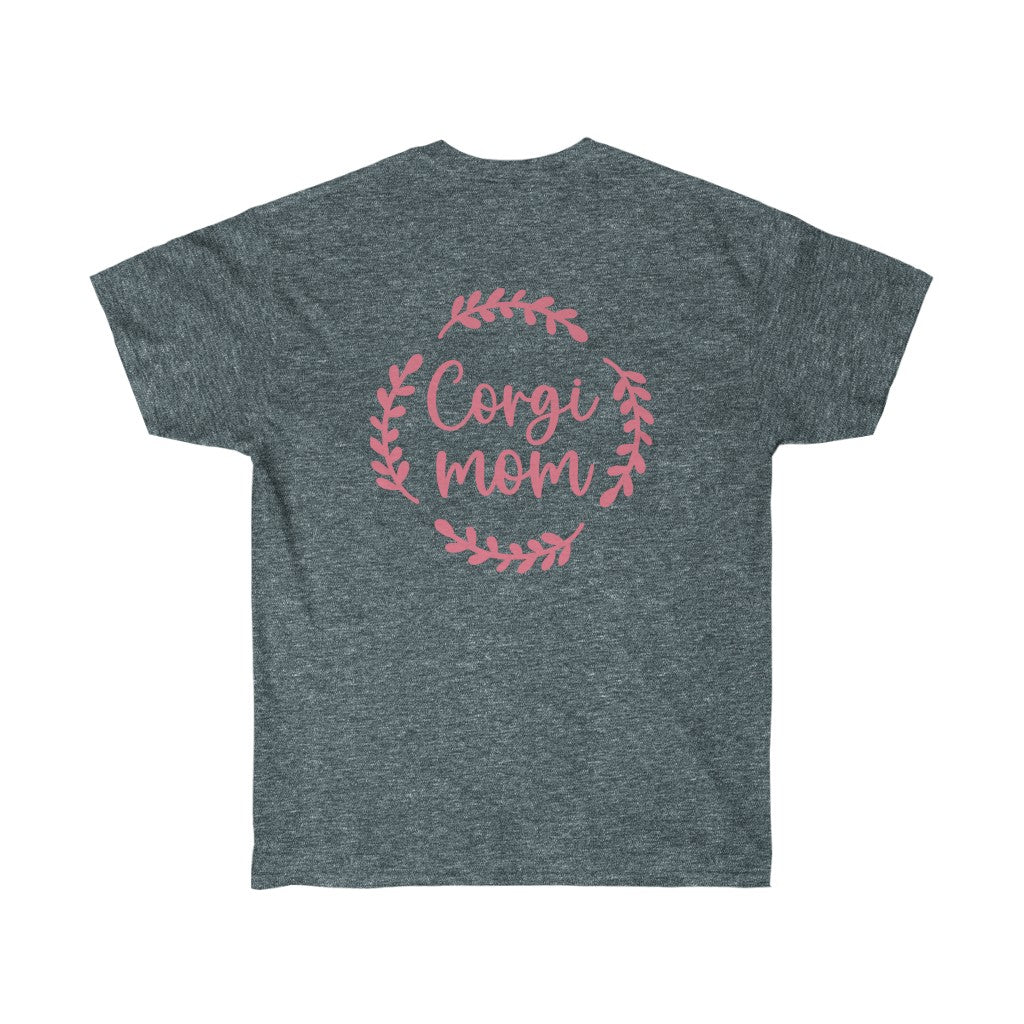 "FLF Corgi Mom" Unisex Ultra Cotton Tee