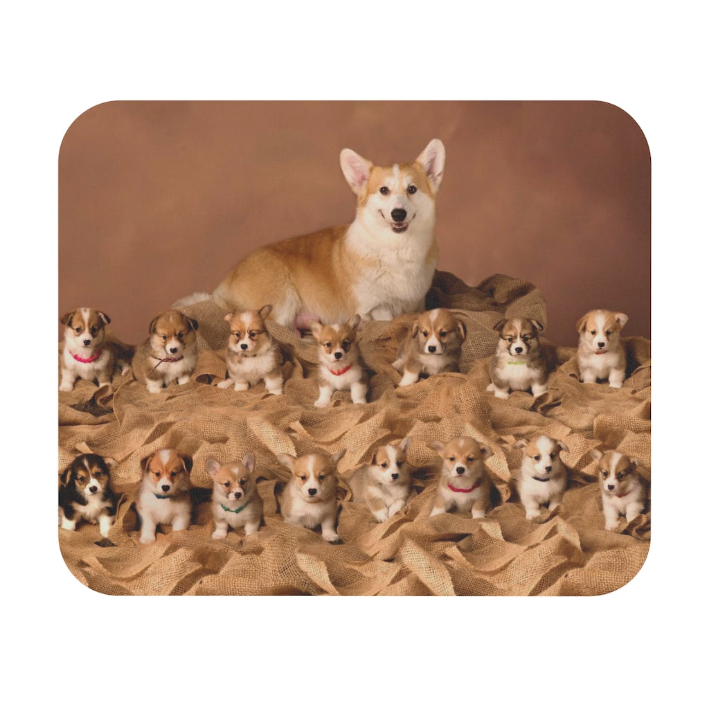 "Elsa & Her Fab 15 Litter" Mouse Pad (Rectangle)