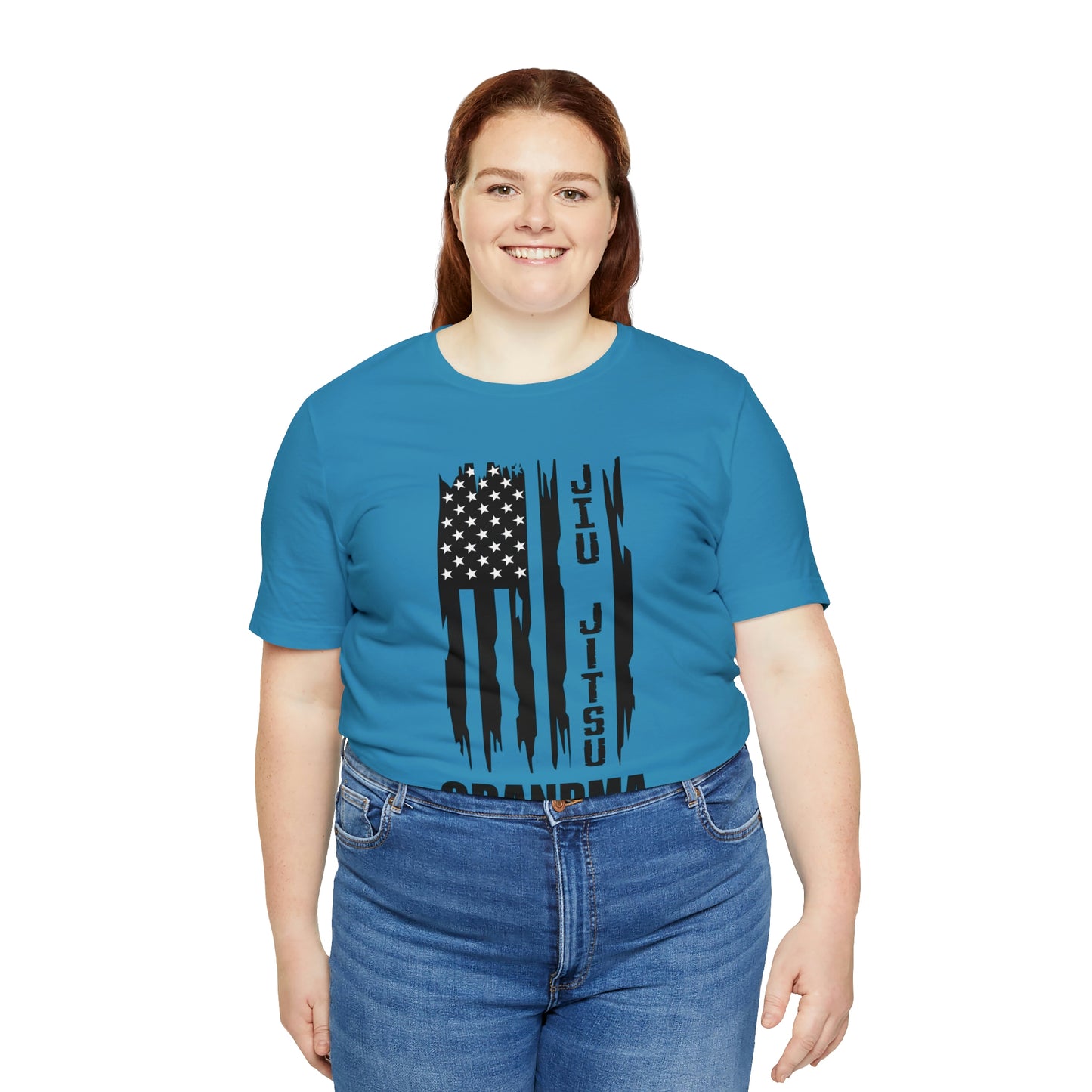 "JJ Grandma Flag" Unisex Jersey Short Sleeve Tee