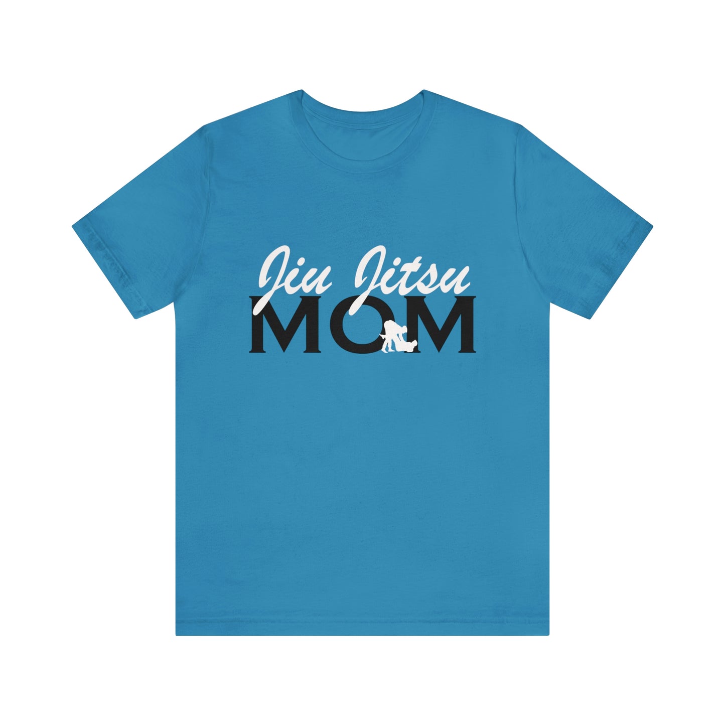 "JJ Mom Mixed Font" Unisex Jersey Short Sleeve Tee