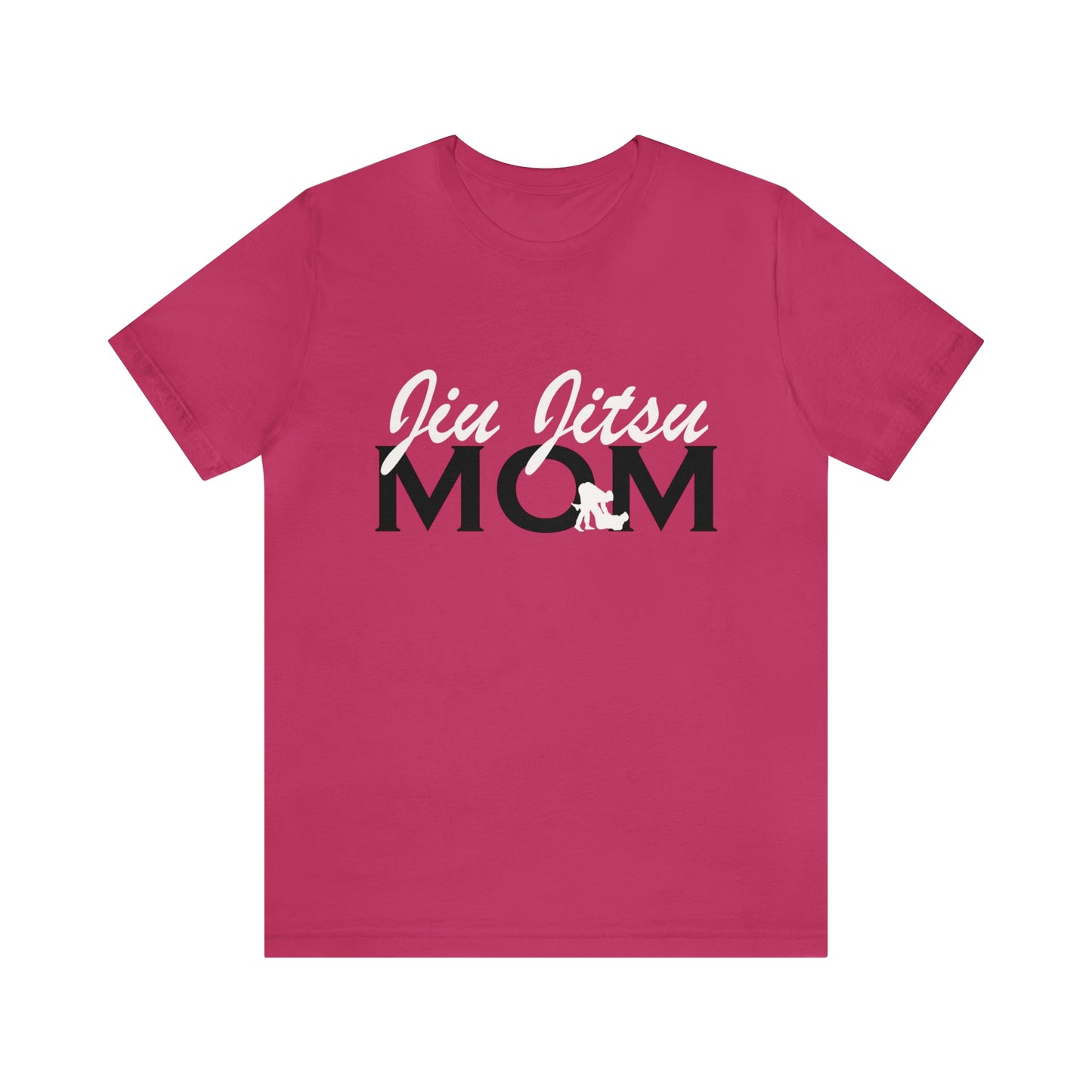 "JJ Mom Mixed Font" Unisex Jersey Short Sleeve Tee